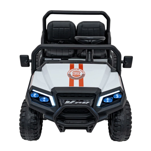 Autko dla dzieci Buggy 4-osobowy Champion Biały XMX-650C.BIA